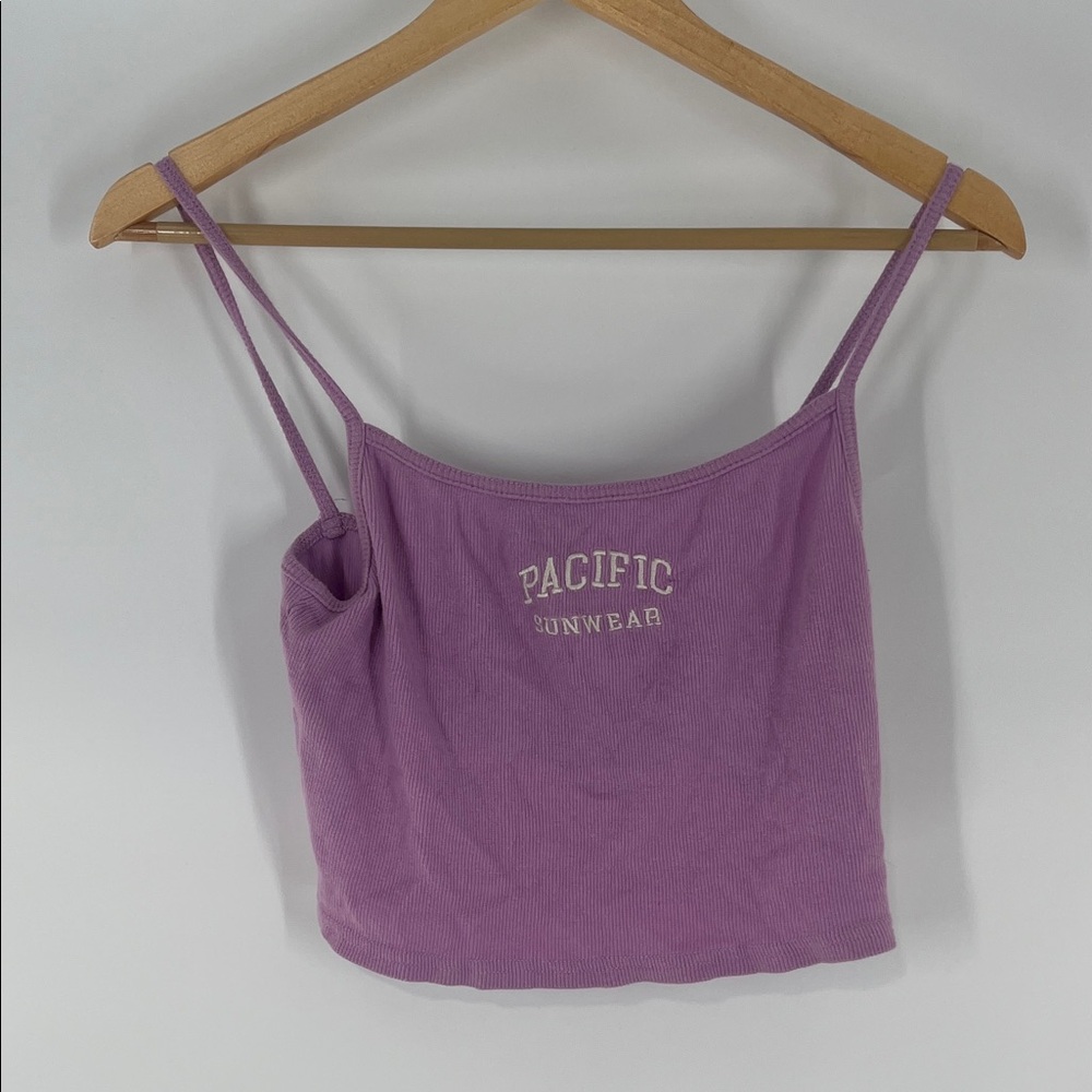 Pacific Sunwear Pink Camisole Size L Gently Used